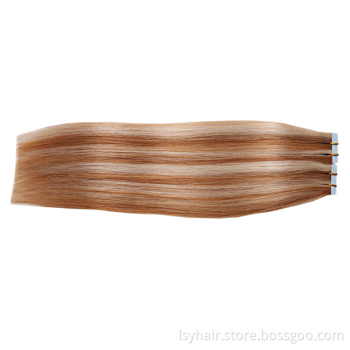 Balayage Color Piano 27/613  2.5gram/piece 18" Remy Tape In Human Hair Extension Full Cuticle 20pcs/pack